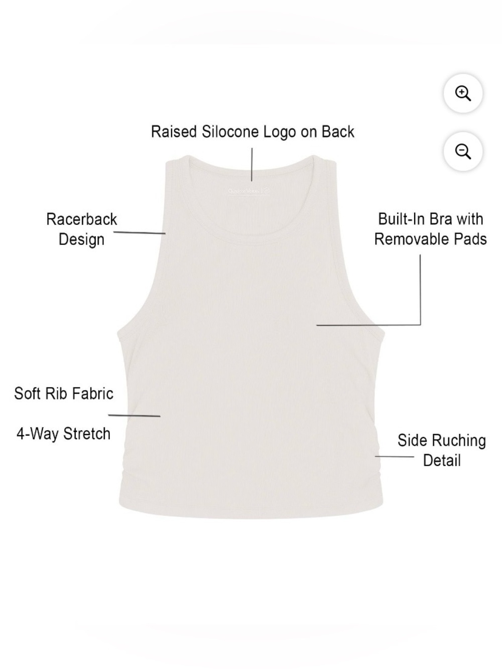 Outdoor Voices Rib Knit Tank - Picture 5 of 7